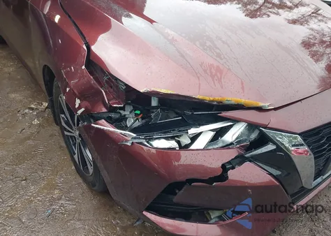 2020 Nissan Sentra Sv Xtronic Cvt z USA, uszkodzony, nr VIN 3N1AB8CV2LY285950